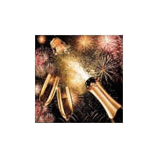  AMB.33315390 Popping Cork papírszalvéta 33x33cm, 20db-os asztalterítő és szalvéta