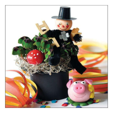  AMB.33318085 Lucky charms papírszalvéta 33x33cm,20db-os papírárú, csomagoló és tárolóeszköz