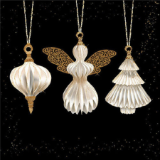  AMB.33319285 Paper ornaments back papírszalvéta 33x33cm, 20db-os papírárú, csomagoló és tárolóeszköz