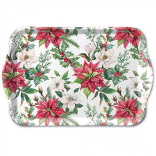 AMB.33718875 Christmas florals műanyag kistálca 13x21cm konyhai eszköz