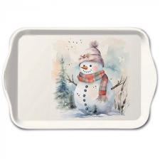  AMB.33718890 Snowman in nature műanyag kistálca 13x21cm konyhai eszköz