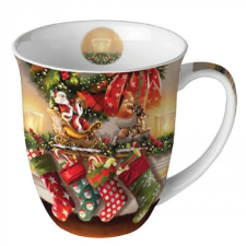  AMB.38417980 Hanging stocking porcelánbögre 0,4l bögrék, csészék