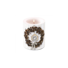 AMB.39115650 Pine Cone Wreath átvilágítós gyertya 12x10cm gyertya