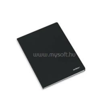 Ambar Classic A4 80 lap fekete tűzött sima füzet (AMBAR_26141100) füzet