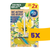 AMBI PUR aktív WC illatosító gél blokk Citrus &amp; Jasmin 2x45g (Karton - 5 csomag)