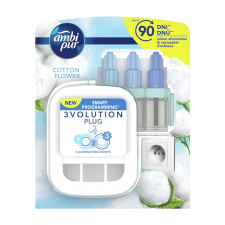 AMBI PUR Légfrissítő elektromos kezdőcsomag 20 ml Ambi Pur 3 Volution Cotton Flower tisztító- és takarítószer, higiénia