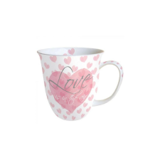 AMBIENTE AMB.18415950 Love Letters porcelánbögre 0,4l bögrék, csészék