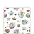 AMBIENTE Classic tea pots papírszalvéta 25x25cm, 20db-os