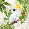 AMBIENTE Cockatoo papírszalvéta 33x33cm,20db-os