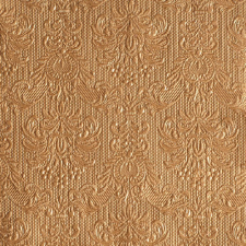 AMBIENTE Elegance bronz dombornyomott papírszalvéta 33x33cm,15db-os konyhai eszköz