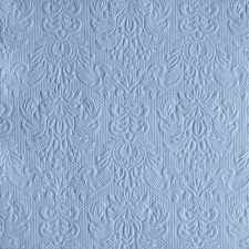 AMBIENTE Elegance jeans blue dombornyomott papírszalvéta 33x33cm, 15db-os konyhai eszköz