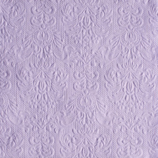 AMBIENTE Elegance lavender dombornyomott papírszalvéta 40x40cm,15db-os konyhai eszköz