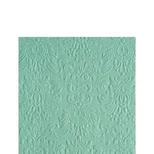 AMBIENTE Elegance pale aqua papírszalvéta 25x25cm, 15db-os papírárú, csomagoló és tárolóeszköz