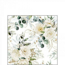 Ambiente Eucalyptus and roses papírszalvéta 25x25cm, 20db-os papírárú, csomagoló és tárolóeszköz