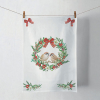 AMBIENTE Karácsonyi konyharuha 50x70cm - Sparrows in wreath