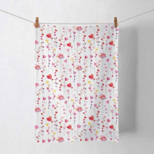 AMBIENTE Konyharuha - 50x70cm - Hearts garlands lakástextília