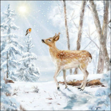 Ambiente Meeting in winterworld papírszalvéta 33x33cm, 20db-os papírárú, csomagoló és tárolóeszköz