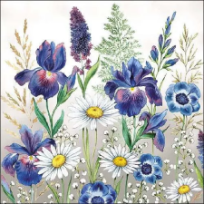 AMBIENTE Mixed Meadow Flowers papírszalvéta 33x33cm,20db-os konyhai eszköz