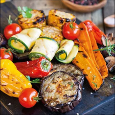 AMBIENTE Mixed Vegetables papírszalvéta 33x33cm,20 db-os konyhai eszköz