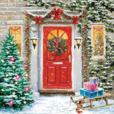 Ambiente Outdoor Decoration papírszalvéta 33x33cm, 20db-os papírárú, csomagoló és tárolóeszköz