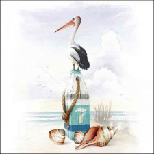 Ambiente Pelican papírszalvéta 33x33cm, 20db-os papírárú, csomagoló és tárolóeszköz