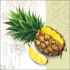 AMBIENTE Pineapple papírszalvéta 33x33cm, 20db-os konyhai eszköz