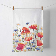 AMBIENTE Poppies and cornflowers konyharuha - 50x70cm lakástextília
