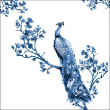 AMBIENTE Royal Peacock papírszalvéta 33x33cm, 20db-os konyhai eszköz