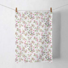 AMBIENTE Spring blossom white konyharuha 50x70cm lakástextília