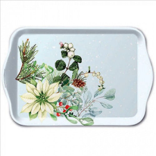 Ambiente White poinsettia műanyag kistálca 13x21cm konyhai eszköz