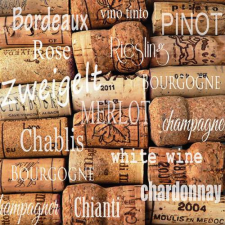 AMBIENTE Wine Corks papírszalvéta 33x33cm,20db-os konyhai eszköz