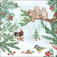 Ambiente Winter outdoor papírszalvéta 33x33cm, 20db-os papírárú, csomagoló és tárolóeszköz