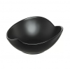 Ambition Ambition Tálka szív forma 13 cm fekete porcelán Salsa 94778