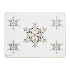 Ambition Art Deco Stars asztali alátét 40x30 cm nagy hópelyhek konyhai eszköz