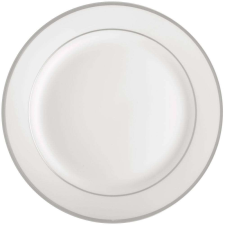 Ambition Aura Silver étkészlet 18 részes fehér tányér és evőeszköz