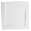 Ambition Lapostányér AMBITION Kubiko négyzet alakú fehér 25x25 cm