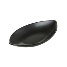 Ambition Salsa tálka csónakforma 21 cm fekete konyhai eszköz