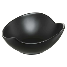 Ambition Salsa tálka levélforma 21.5 cm fekete konyhai eszköz