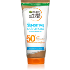 AMBRE SOLAIRE SPF50+ Sensitive Advanced Fényvédőtej 175 ml naptej, napolaj