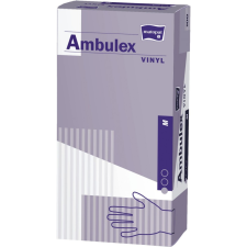  AMBULEX vinil gumikesztyű púderes XL védőkesztyű