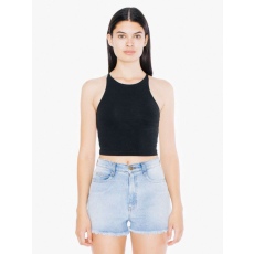 AMERICAN APPAREL AA8369 Női sztreccs pamut ujjatlan top American Apparel, Black-S