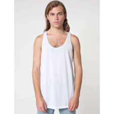 AMERICAN APPAREL AAPL408 szublimálható unisex ujjatlan póló American Apparel, White-M férfi póló