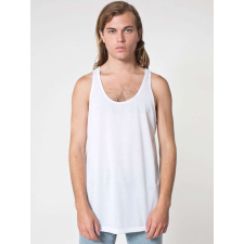 AMERICAN APPAREL AAPL408 szublimálható unisex ujjatlan póló American Apparel, White-S férfi póló