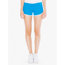 AMERICAN APPAREL Női nadrág American Apparel AA7301 Interlock Futónadrág -XS, Teal/White női nadrág