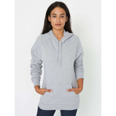 AMERICAN APPAREL Uniszex pulóver American Apparel AA5495 California Fleece Kapucnis pulóver -M, Heather Grey