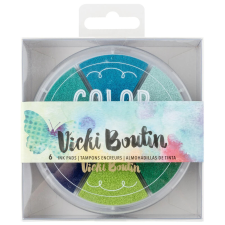 American Crafts Cool Tintapárna készlet Vicki Boutin Mixed Media Ink Pads (1 csomag) bélyegző