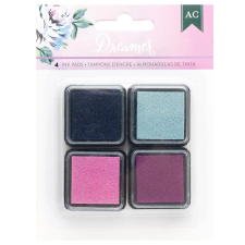 American Crafts Dreamer Tintapárna készlet Ink Pads (4 db) bélyegző