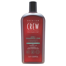 American Crew 3in1 Relaxing sampon, kondicionáló, tusfürdő, 1 l hajbalzsam