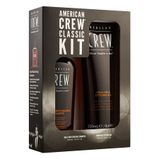  American Crew Classic Kit (Daily Moisturizing Shampoo 250 ml + Firm Hold Styling Gél 250 ml) sampon