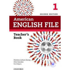  American English File 1 Teacher&#039;s Book idegen nyelvű könyv